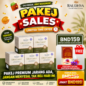 [PAKEJ JARANG ADA] PAKEJ 5 KOTAK + 1 FREE SAFFRON